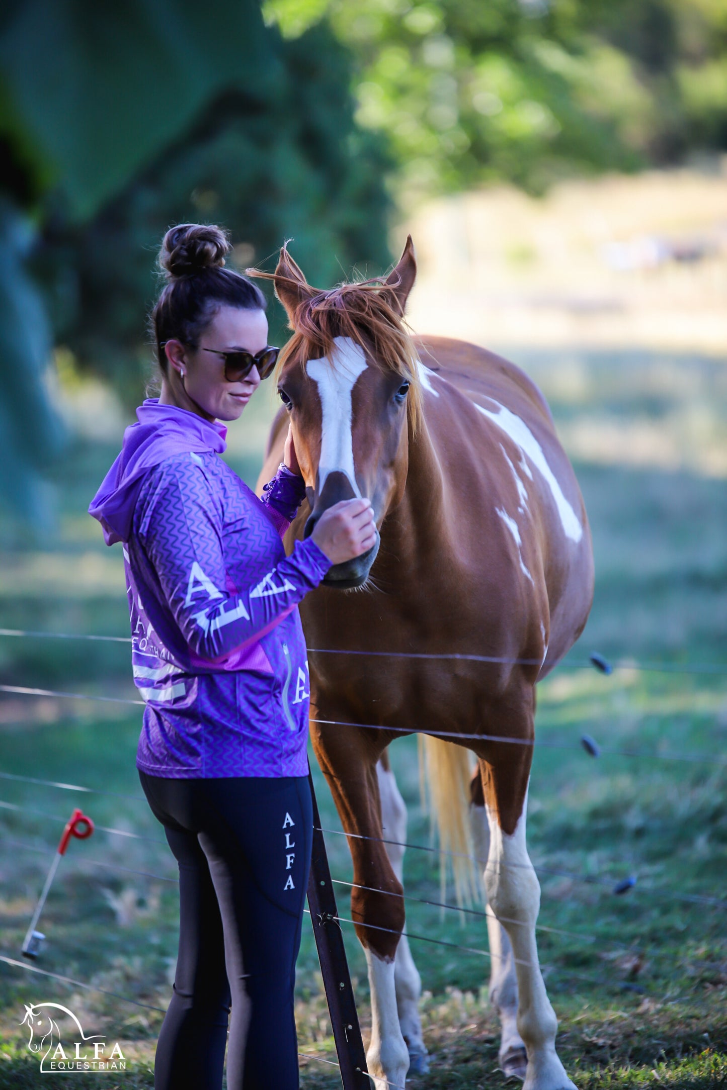 ALFA BUFF ENDURANCE SHIRT - PURPLE